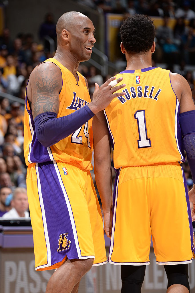 Kobe :「D'Angelo已經取得我的信任，因為他也是個訓練狂。」